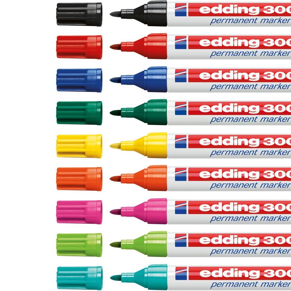 Rotulador permanente Edding 3000