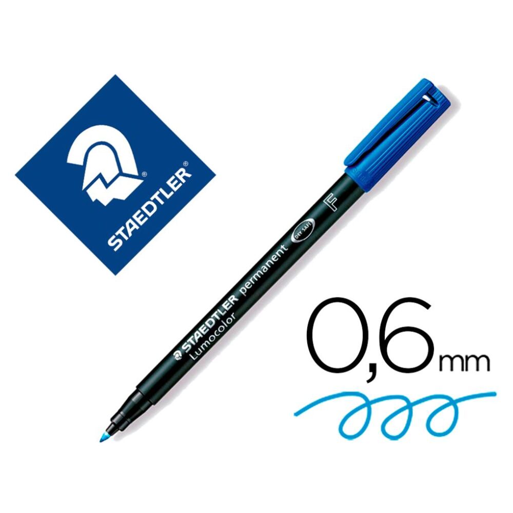Rotulador permanente Staedtler Lumocolor 318