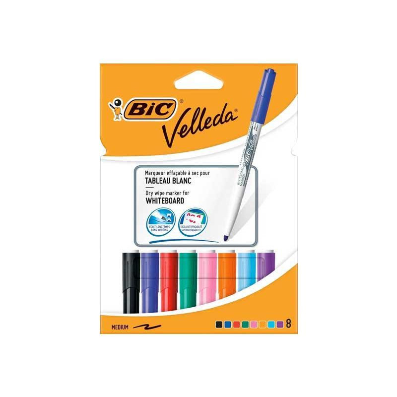 Rotulador pizarra blanca Velleda Medium 1741 - BIC