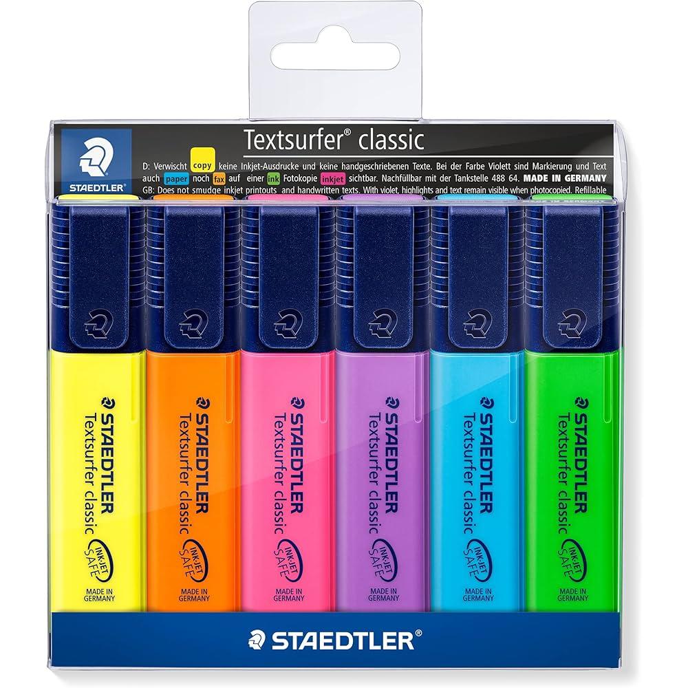 Marcador fluorescente Set 6 Staedtler Textsurfer