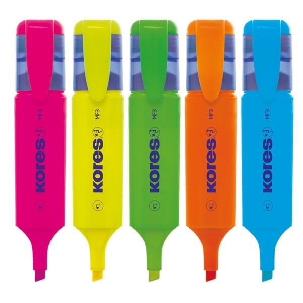 MARCADOR FLUORESCENTE KORES