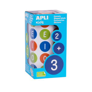 Gomets de vocales y abecedario