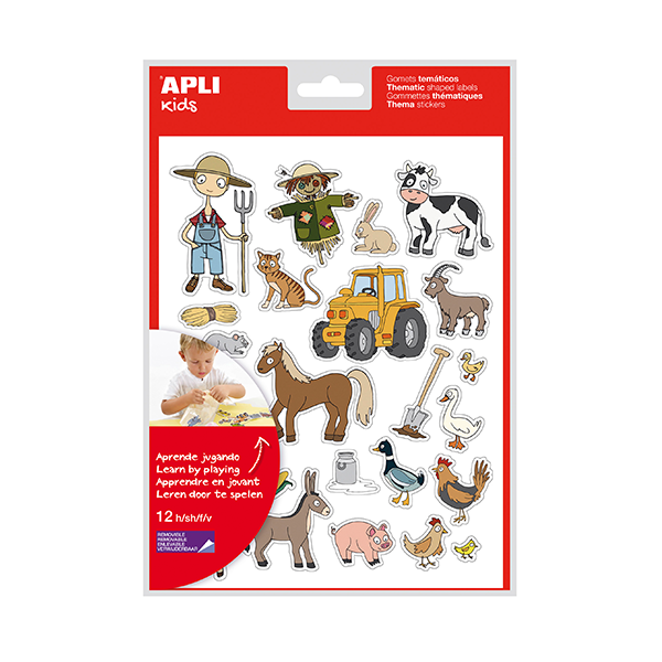 Gomets temáticos removibles 