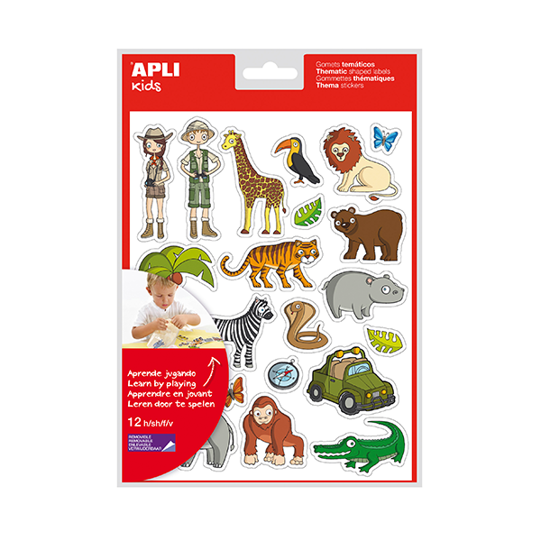 Gomets temáticos removibles 