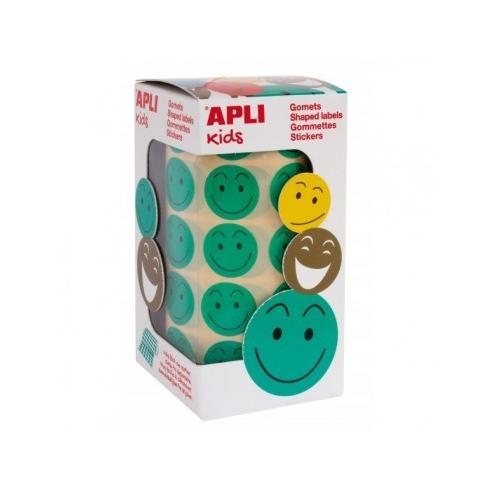 Rollo gomets cara feliz