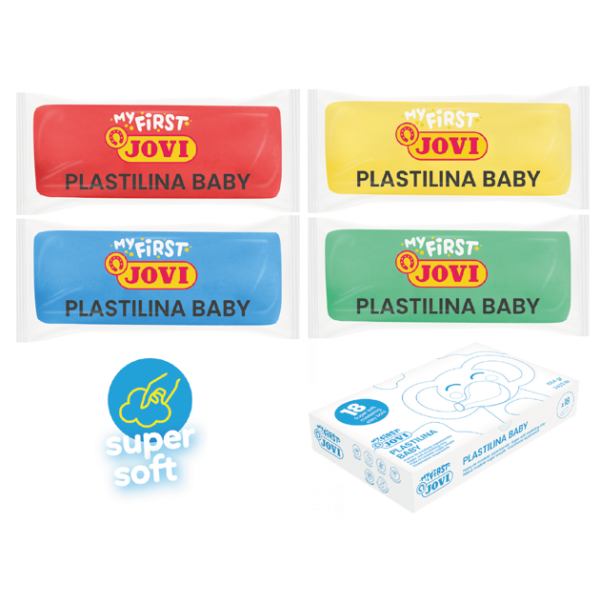 My First Plastilina Baby Jovi - caja de 18 plastilinas