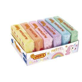 Plastilina Jovi colores pasteles - Pack 6 colores