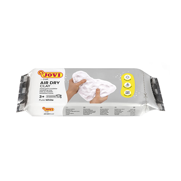 Pasta endurecible Air Dry Clay Jovi blanca