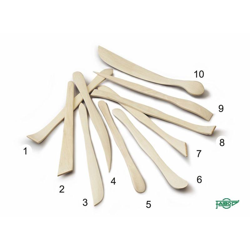 Palillos modelaje de madera