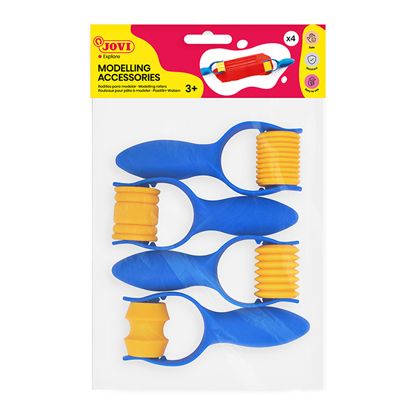 Rodillos modelaje plástico