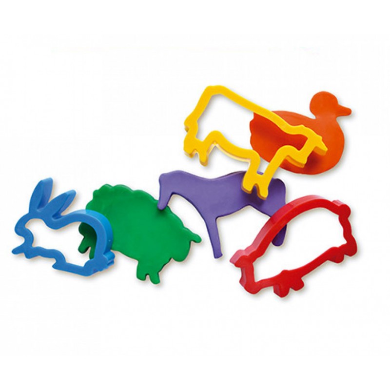 Moldes animales granja