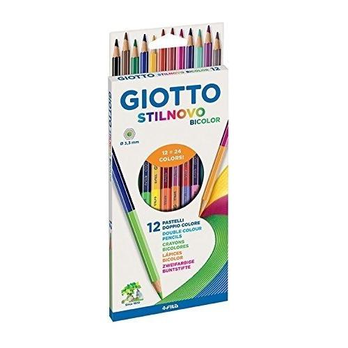 Lápices de colores Giotto Stilnovo -Pack 12 uds