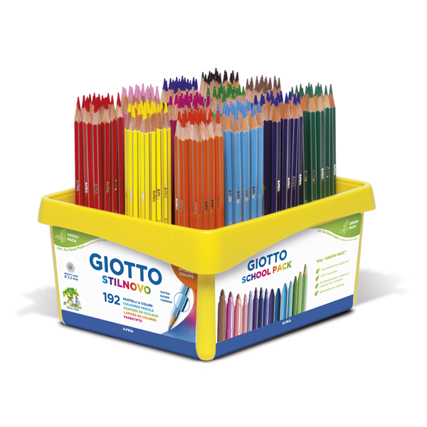 Schoolpack lápices color Giotto Stilnovo