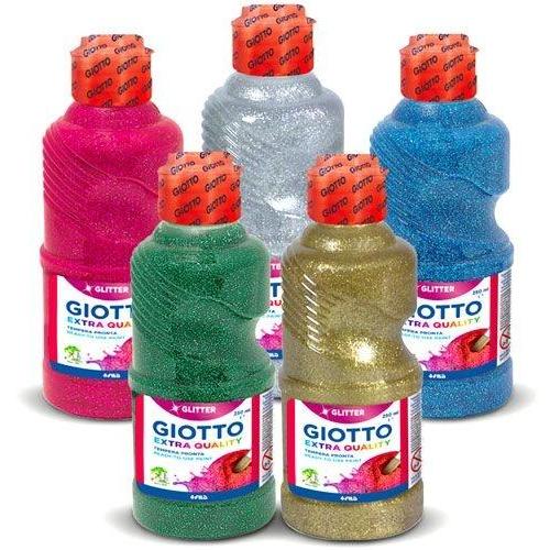 Témpera purpurina Giotto 250 ml.