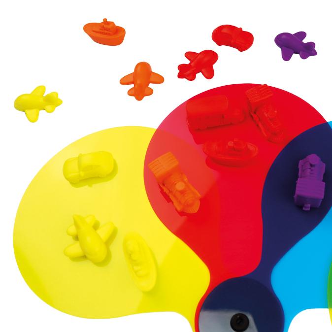 Palas de colores