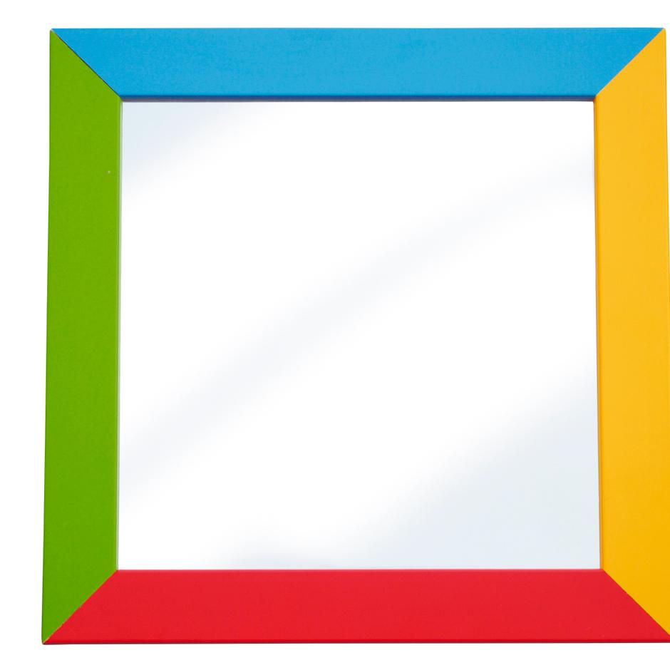 Espejos de seguridad con marco de madera 120x50cm
