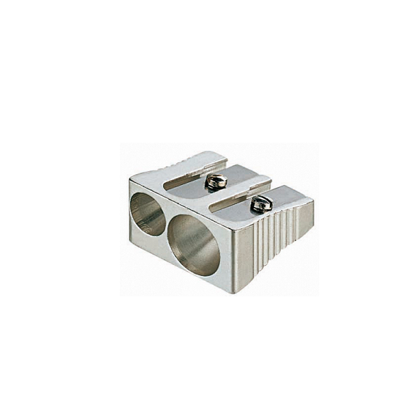 Afilalápiz metal cuña doble Faibo